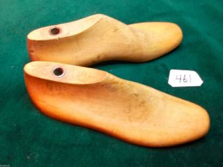 Pair Vintage Maple Wood Size 10 B 69 Shoe Factory Industrial Last Molds 461