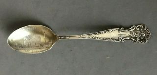 Vintage Fort Snelling Old Round House Sterling Silver Souvenir Spoon 5 - 1/2 Inche