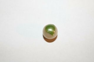 Peltier Pearlized Green Patch Marble " Rare ",  19/32 " Near.