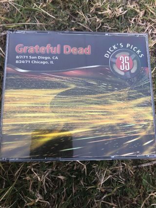 Grateful Dead: Dicks Picks Vol.  35,  8/7/71 San Diego,  8/24/71 Chicago,  4 - Cd Rare