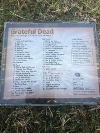 Grateful Dead: Dicks Picks Vol.  35,  8/7/71 San Diego,  8/24/71 Chicago,  4 - CD Rare 2