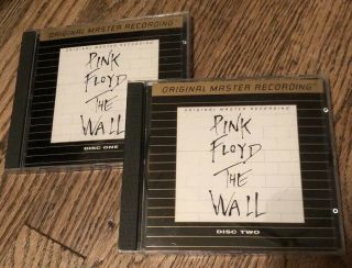 Pink Floyd ‎– The Wall [2 - Disc] Mfsl Udcd 2 - 537 Gold Cd Master Recording Rare