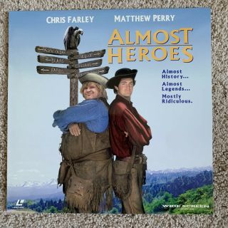 Almost Heroes Widescreen Ac - 3 Laserdisc - Matthew Perry - Very Rare Late Release