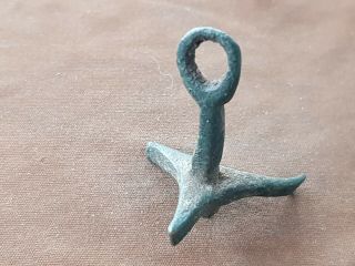Very Rare Roman Bronze Small Coin Scales Part/hanger.  Must L87q