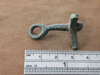 Very rare Roman bronze small coin scales part/hanger.  Must L87q 3