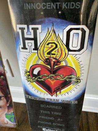 H2o “thicker Than Water” Lp Punk Rock Skateboard Rare