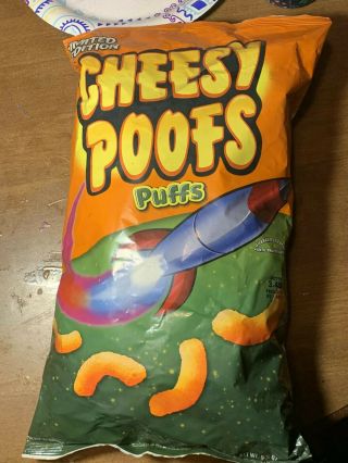 South Park Cheesy Poofs Puffs - Bag 2011 - Rare