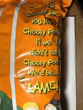 South Park Cheesy Poofs Puffs - Bag 2011 - Rare 3