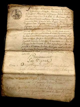 1800s Rare Signed And Handwritten Document 12 Pages