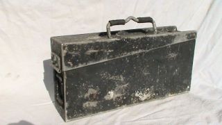 Wwii German Mg34 Mg42 Aluminium Ammo Box 1939 - Very Rare - Bargain