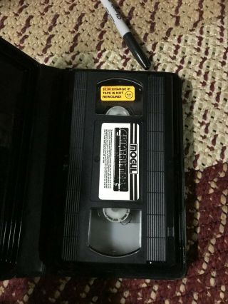 CRIMEBUSTERS MOGUL RARE OOP VHS BIG BOX SLIP 3