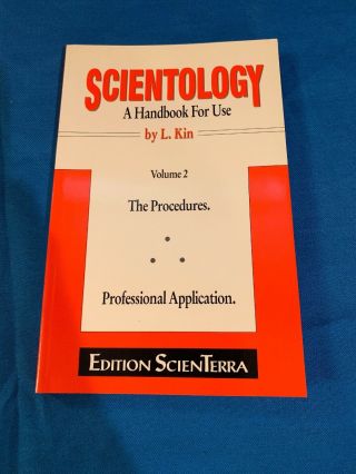 Scientology: A Handbook For Use,  Vol2: The Procedures,  Rare,  Unauthorized