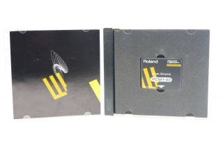 Rare Complete Roland So - Pcm1 - 03 Rock Drums Waveform Card For Jv Jd Series