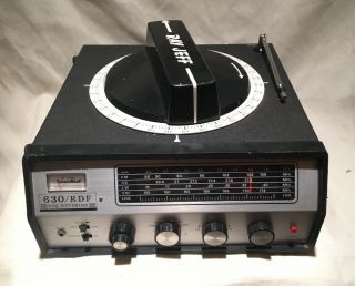 Rare Ray Jefferson 630/rdf Marine Radio Model 630 Made In Japan Good