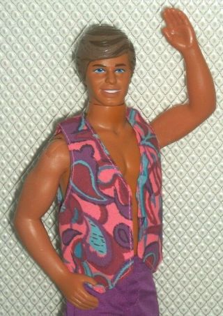 Vintage 1989 Mattel Dance Club Ken Barbie Doll,  1991 My First Ken Fashion 2946
