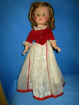 Rare Shirley Temple Doll,  Ideal1961cinderella Orig.  Outfit