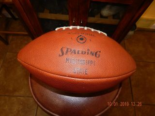 " Vintage " Mississippi State Bulldogs " Dak Prescott " Spalding J5 - V Football " Rare
