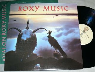 Roxy Music Avalon Vinyl Lp Record Rare L.  A.  Pressing 1st Usa Ed.  1982 Album Vg,  /ex