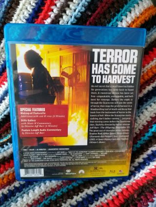 Night of the Scarecrow OOP RARE (Blu - ray Disc,  2013) Out of Print Jeff Burr 2