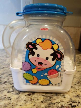 Vintage Fisher Price Moo M Sounds Milk And Cookies 2008 Rare And Retired