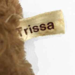 VINTAGE RUSS BERRIE BABY BROWN TRISSA TEDDY BEAR STUFFED ANIMAL PLUSH TOY 3