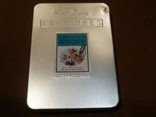 Walt Disney Treasures The Complete Goofy Dvd W/tin A Great And Rare Set