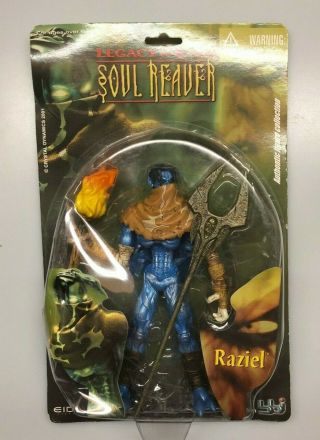 2001 Blue Box Toys Legacy Of Kain Soul Reaver Raziel Mosc Rare
