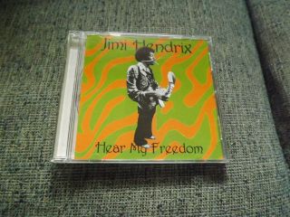 Jimi Hendrix,  Hear My Freedom,  Cd,  Rare,  Silver Pre