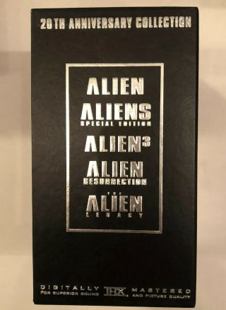 Alien Legacy VHS movie box set,  rare 2
