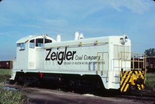 Zeigler Coal 2 - 22 Nw2 Very - Very Rare @ Sparta,  Il 1979 35mm Slide