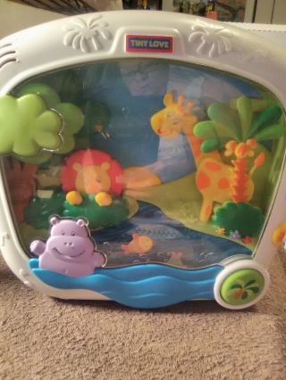 Rare Tiny Love Day And Night Soother Crib Toy