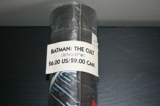 Batman Poster 1988 The Cult Batman Vintage Collectible Rare