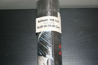 Batman poster 1988 The Cult Batman vintage collectible rare 3