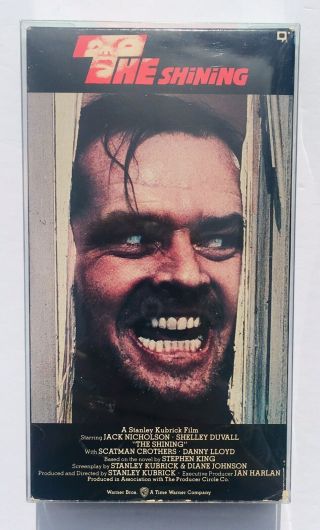 Stephen King’s The Shining (1980) Vhs Rare Horror 31 Days Of Halloween Special