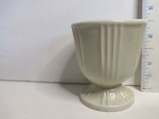 Hankscraft Egg Cup Vintage Art Deco 1930s Ceramic Porcelain Pristine Rare Yellow