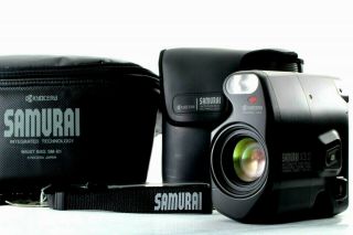 【mint In Rare Bag】samurai X3.  0 35mm Half Frame Film Camera Kyocera Yashica Japan