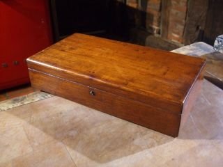 Antique Mahogany Instrument Box Lovely Quality,  Great Colour