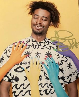 Rapper Danny Brown Hand Signed Authentic 8x10 Photo Autograph Huge Very Rare
