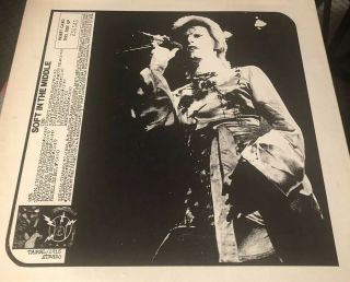 David Bowie LP Soft In The Middle RARE 2