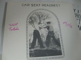 Car Seat Headrest Teens Of Denial Lp Withdrawn Cover Signed By Will Toledo Rare