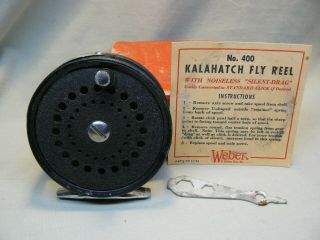 Vintage Weber Kalahatch No.  400 Fly Reel