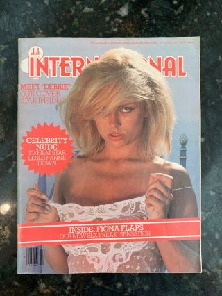Vintage Rare November 1979 Club International Mag Like Playboy Penthouse Hustler