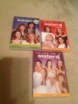 Sisters Tv Series Dvd Seasons 1 - 4 Seasons 1 2 3 4 Seal Ward Very Rare