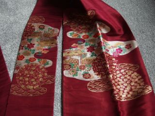 Vintage Japanese Obi Embroidered