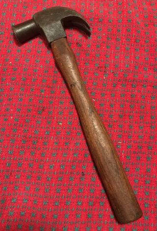 Rare Antique Claw Hammer / Old Mountain Farm Barn Find
