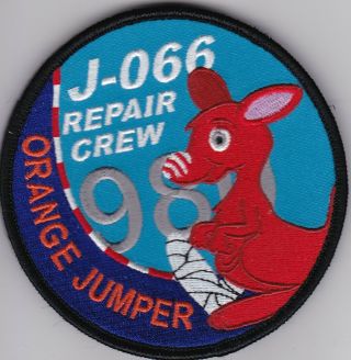 Rnlaf Dutch Air Force J - 066 Repair Crew Orange Jumper 980 Sqn Patch Rare