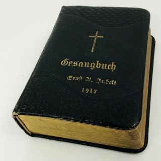 Antique German Hymnal Gesanbuch Lutheran Book Concern Columbus Ohio 1917