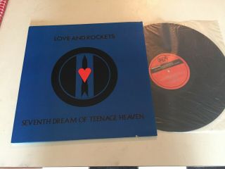 Love And Rockets - - Seventh Dream Of Teenage Heaven,  1985,  Rare,