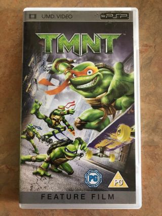 Tmnt (umd Movie For Psp,  2007) Rare