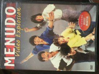 Menudo - Video Explosion DVD - - rare DVD featuring Ricky Martin 3